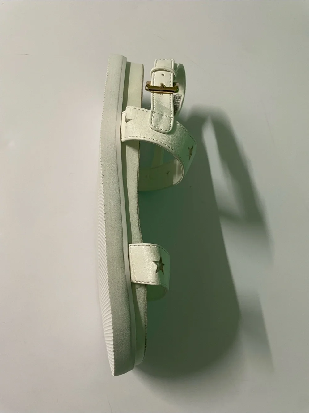 GAP White Star Accent Kids Buckle Strap Sandals